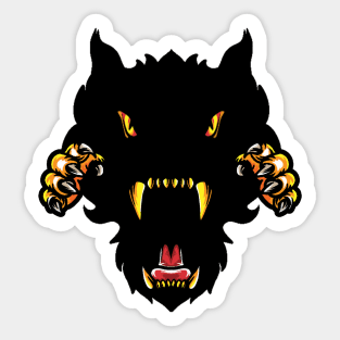 Beast Monster Sticker